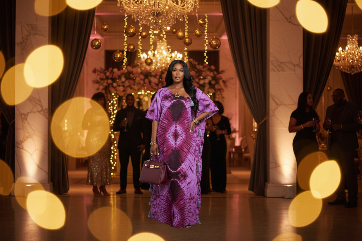 Boss Energy Ankara Boubou Dress