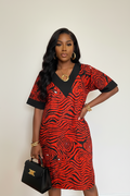 Chic Ankara Bubu Dress