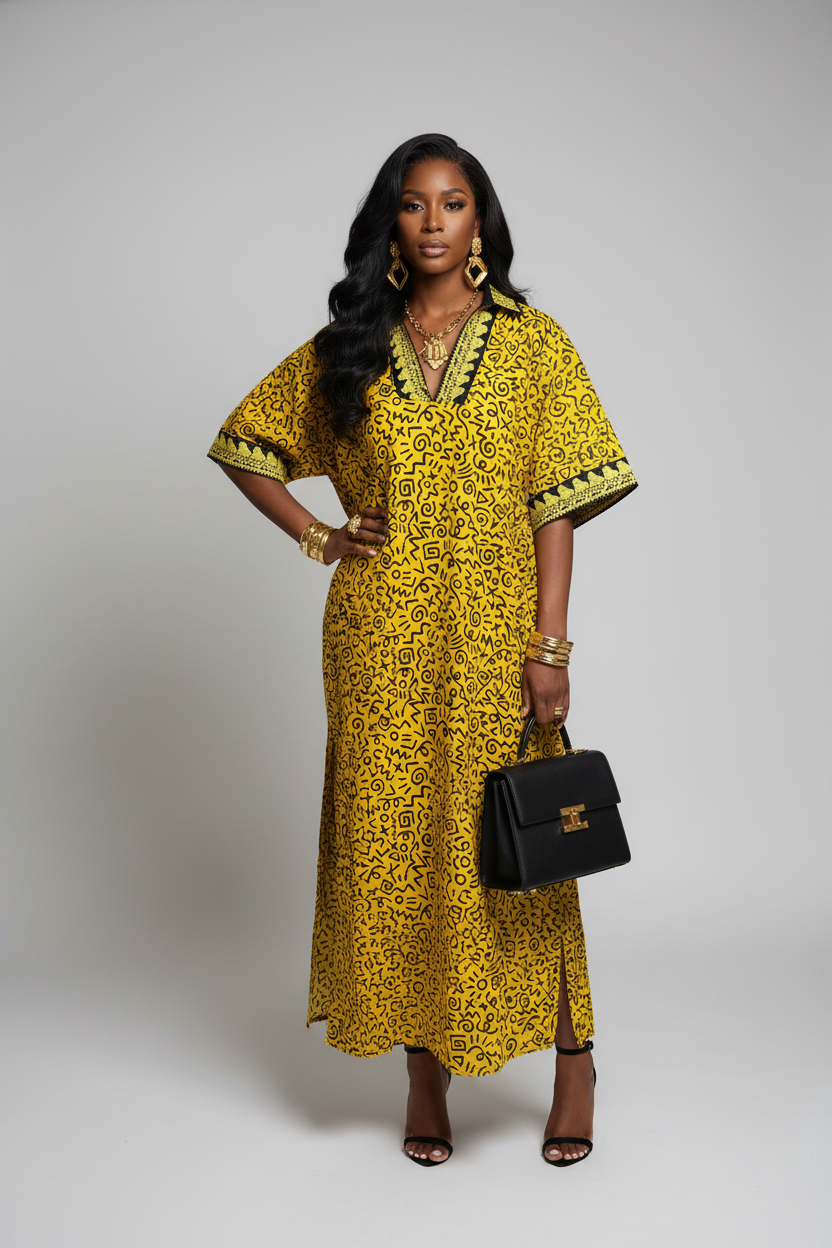 Sunburst Ankara Bubu