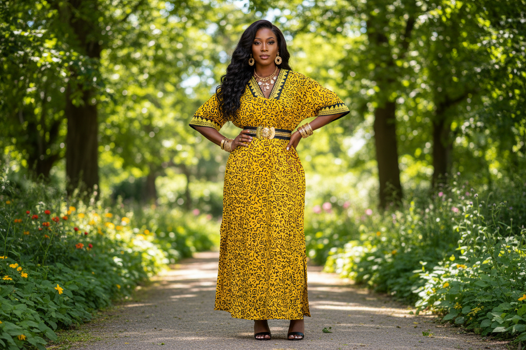 Sunburst Ankara Bubu