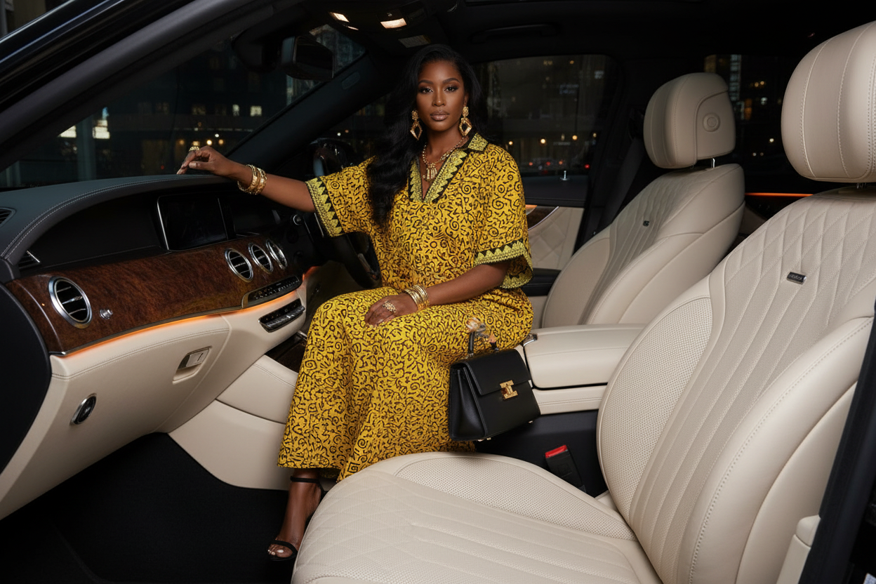 Sunburst Ankara Bubu