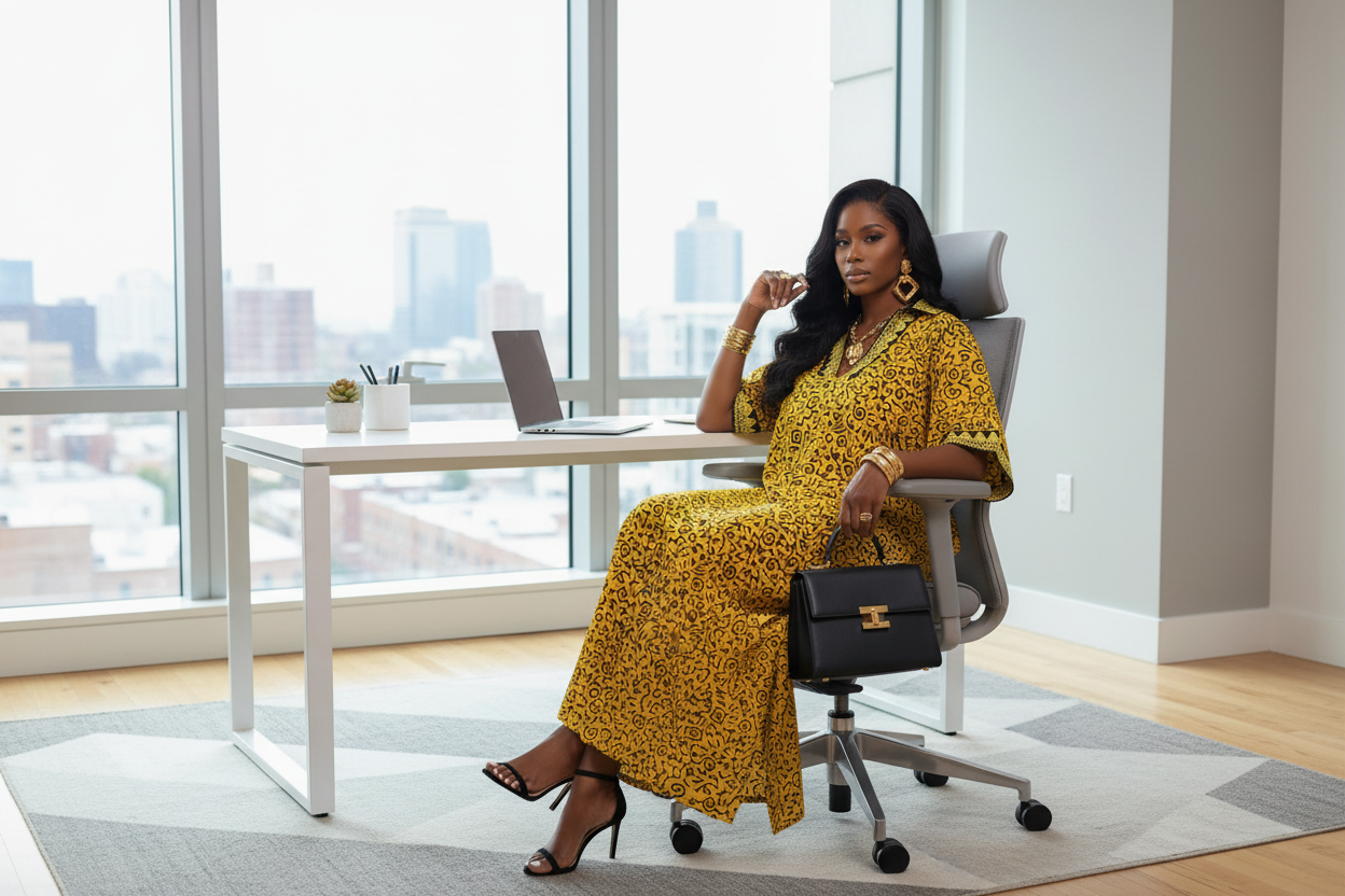 Sunburst Ankara Bubu